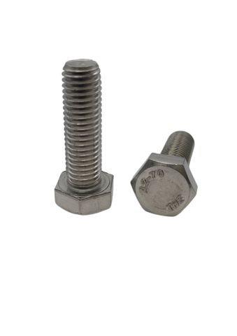 20 x 70 Set Screw 304 Stainless Steel