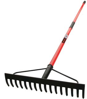 Rake 16T Fibreglass Handle - Trade
