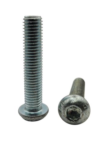 12 x 80 Button Head Screw Zinc Plated