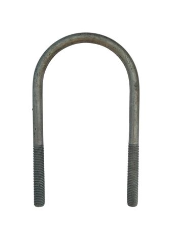 M10 x 87C x 157 Round U Bolt Galvanised