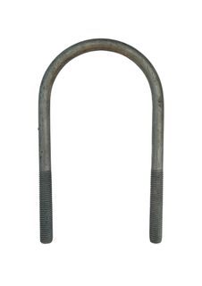 M10 x 87C x 157 Round U Bolt Galvanised