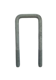 M10 x 50C x 120 Square U Bolt Galvanised