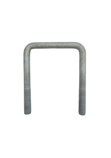 M12 x 63C x 115 Square U Bolt Galvanised