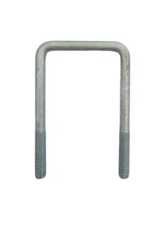 M12 x 90C x 115 Square U Bolt Galvanised