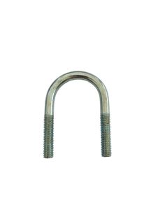 M8 x 35C x 62 Round U Bolt Zinc Plated