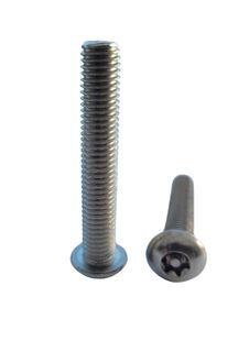 10 x 70 Button Head Machine Screw 304 Stainless Steel Post Torx