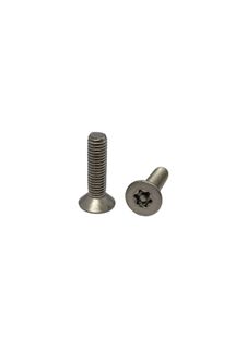 3 x 12 Countersunk Machine Screw 304 Stainless Steel Post Torx