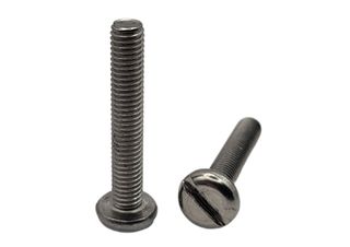 2.5 x 25 Panhead Machine Screw 304 Stainless Steel Slot