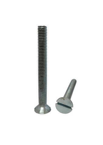 5 x 50 Countersunk Machine Screw Zinc Plated Slot