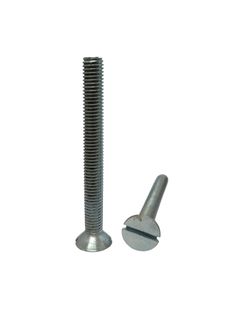 5 x 75 Countersunk Machine Screw Zinc Plated Slot