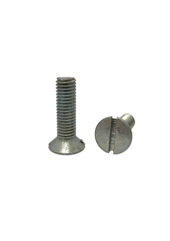 6 x 20 Countersunk Machine Screw Zinc Plated Slot