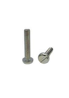 3 x 20 Panhead Machine Screw Zinc Plated Slot