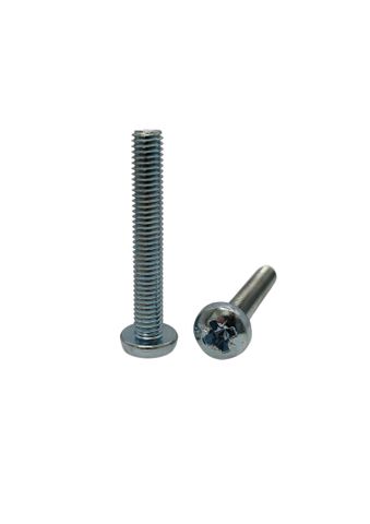 4 x 50 Panhead Machine Screw Zinc Plated Pozi