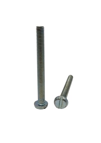 4 x 50 Panhead Machine Screw Zinc Plated Slot