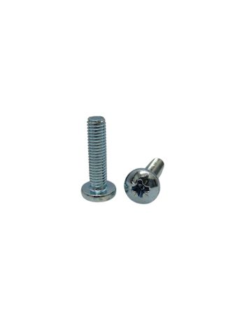 6 x 16 Panhead Machine Screw Zinc Plated Slot