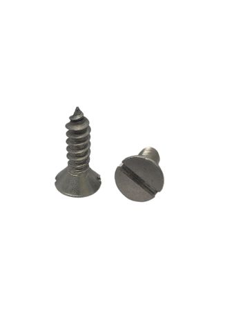 10G x 1/2 Countersunk Self Tapping Screw 304 Stainless Steel Slot