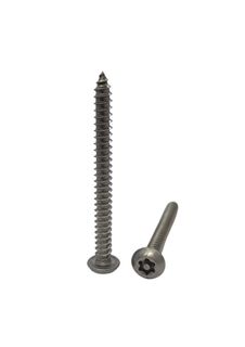 8G x 1-1/2 Panhead Self Tapping Screw 304 Stainless Steel Post Torx