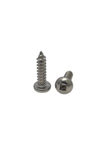 10G x 3/4 Panhead Self Tapping Screw 304 Stainless Steel Square