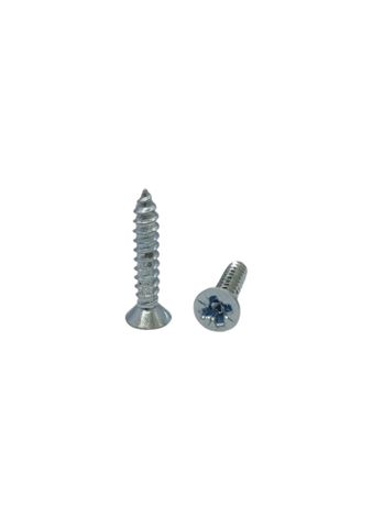 6G x 3/4 Countersunk Self Tapping Screw Zinc Plated Slot