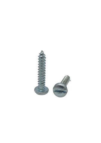 4G x 3/8 Panhead Self Tapping Screw Zinc Plated Slot