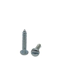 8G x 1 Panhead Self Tapping Screw Zinc Plated Slot