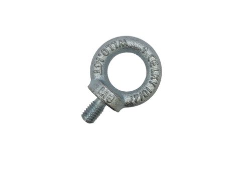 M8 HT Collared Eye Bolt Zinc Plated