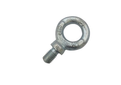 M12 HT Collared Eye Bolt Zinc Plated  (20 Internal eye dia)