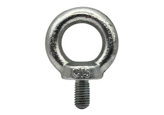 M16 HT Collared Eye Bolt Zinc Plated