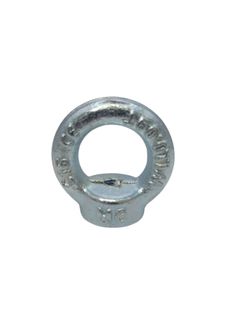 M6 HT Collared Eye Nut Zinc Plated