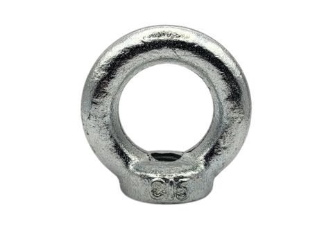 M10 HT Collared Eye Nut Zinc Plated