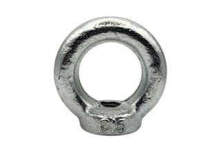 M10 HT Collared Eye Nut Zinc Plated