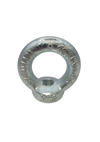 M12 HT Collared Eye Nut Zinc Plated 0.3T