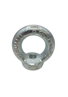 M12 HT Collared Eye Nut Zinc Plated