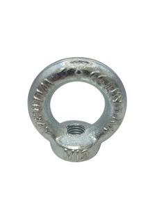 M12 HT Collared Eye Nut Zinc Plated 0.3T