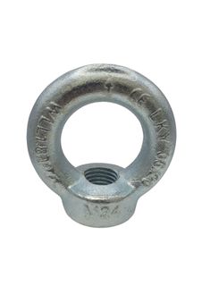 M24 HT Collared Eye Nut Zinc Plated