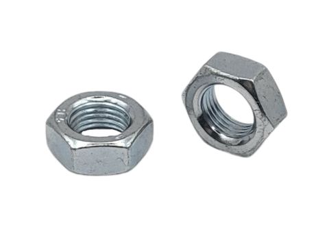 M18 x 1.5 Fine Half Nut Zinc Plated LEFT HAND