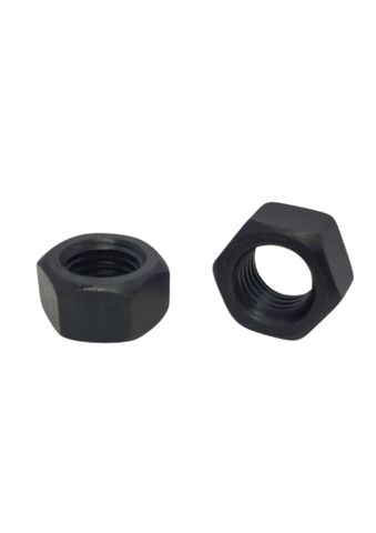 1 UNC Hex Nut Black LEFT HAND