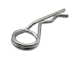 4mm R Clip Zinc Plated Double Wound