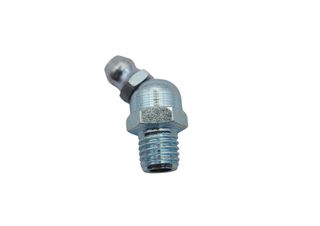 1/4 UNF (SAE) 45 Unichrome Grease Nipple