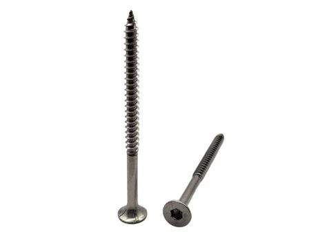 14-10 x 75 Countersunk Batten Timber Screw Stainless Steel