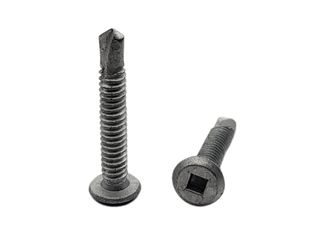 10-24 x 16 Wafer Self Drilling Metal Screw Galvanised Square