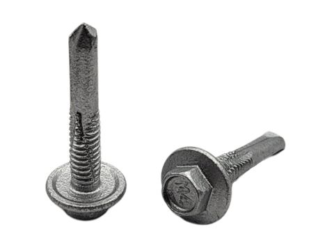 12-24 x 32 Fine Self Drilling Metal Tek Screw Galvanised With Seal