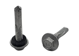 14-20 x 22 Fine Self Drilling Metal Tek Screw Galvanised With Seal