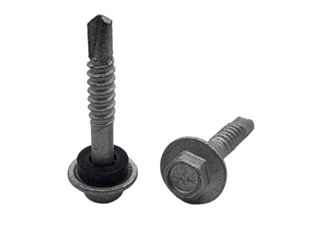 10-16 x 16 Self Drilling Metal Tek Screw Galvanised With Seal