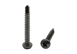 8-18 x 25 Panhead Self Drilling Metal Screw Stainless Steel Phillips