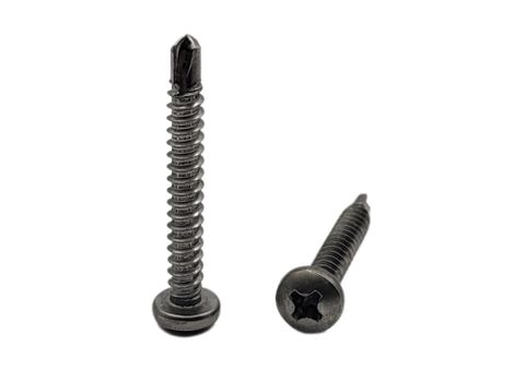 8-18 x 19 Panhead Self Drilling Metal Screw Stainless Steel Phillips