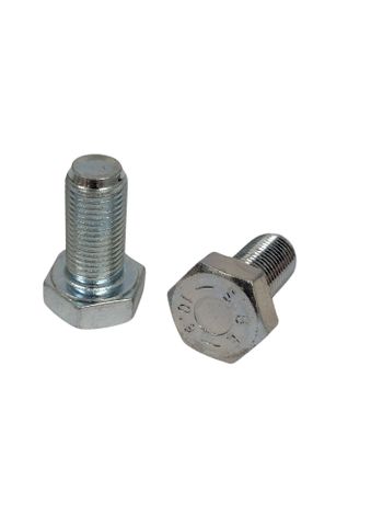 12 x 1.25 x 25 Fine 10.9 High Tensile Bolt Zinc Plated