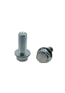 10 x 1.25 x 35 Fine 10.9 HT Flange Bolt Zinc Plated