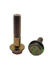 8 x 35 8.8 HT Flange Bolt Zinc Plated -S