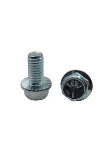 1/4 x 3/4 UNC Grade 5 Flange Bolt Zinc Plated